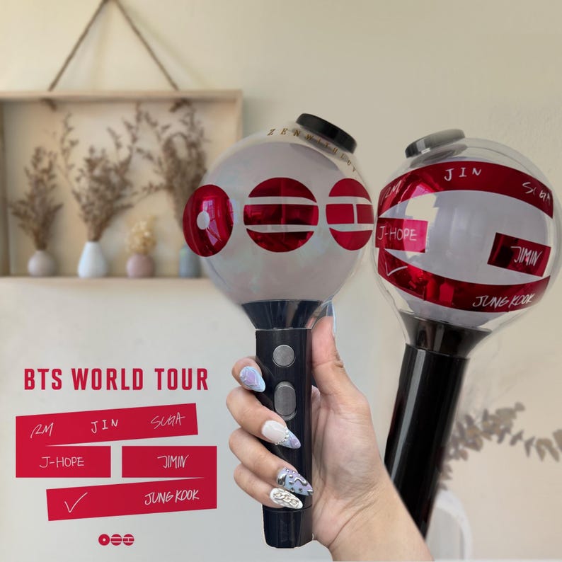 BTS Comeback Concert Lightstick Sticker Decal - Etsy