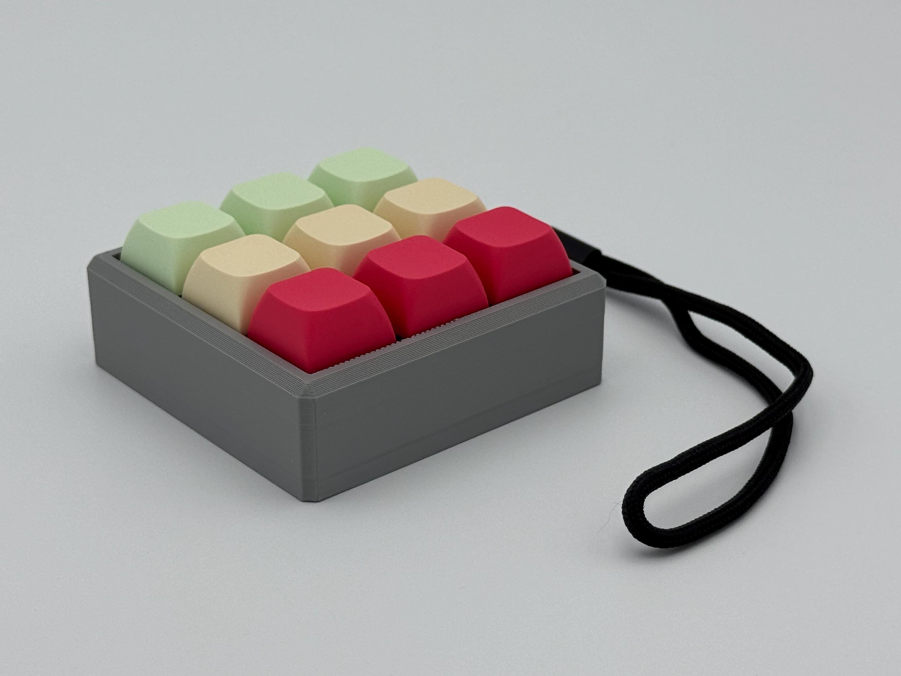 Personalized 9 Key Fidget Keyboard | Custom Switches for Stress Relief | Perfect Sensory Fidget Gift | Mechanical Keyboard Switch Fidget Toy