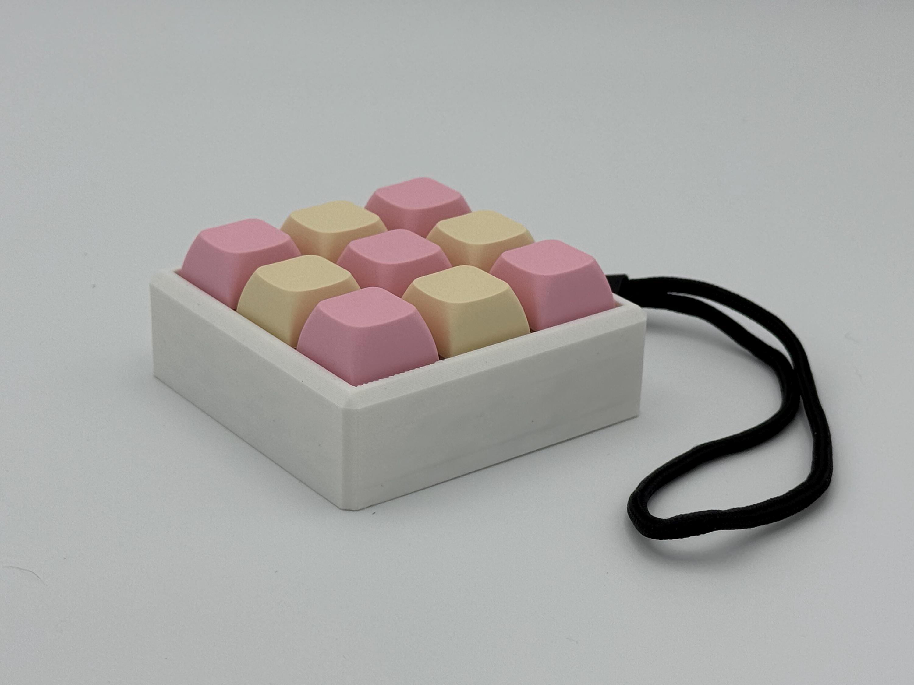 Personalized 9 Key Fidget Keyboard | Custom Switches for Stress Relief | Perfect Sensory Fidget Gift | Mechanical Keyboard Switch Fidget Toy