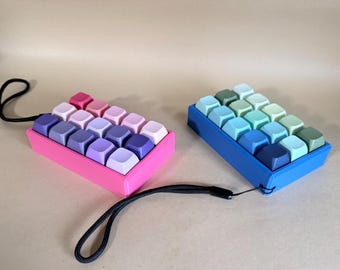 Customizable Mechanical Keyboard Fidget Toy, 15-Key Tester