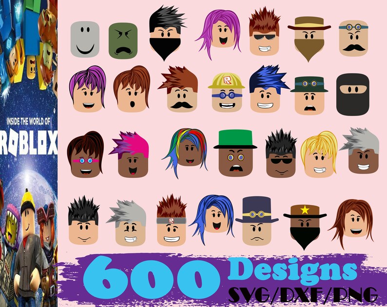 Download Roblox svg Roblox Game svg 600 Designssvgdxfpng Roblox | Etsy