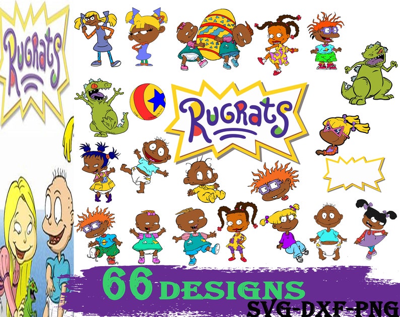Download Rugrats svg American Baby svg 66 Designssvgdxfpng Baby | Etsy