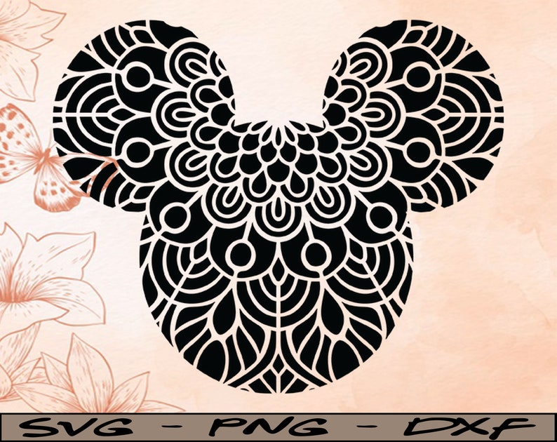 Download Mickey Mandala Disney Svg Disney Mickey und Minnie Svg | Etsy