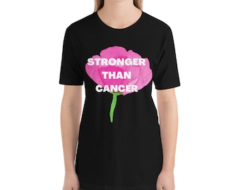 Sterker dan Cancer T-Shirt, Cancer Patient Gift