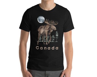 Canada Moose Aquarel T-shirt