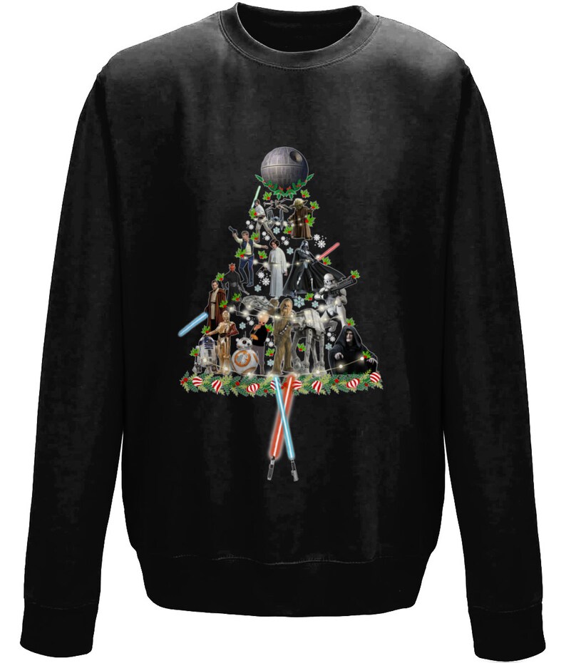 Star Wars Christmas Jumper Star Wars Christmas Geek Jumper Star