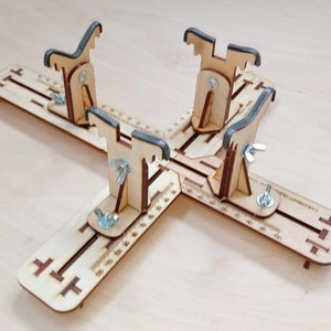 Airplane building jig Scale 1/144, 1/72, 1/48, 1/32 For Scale models kit LMG BB-44