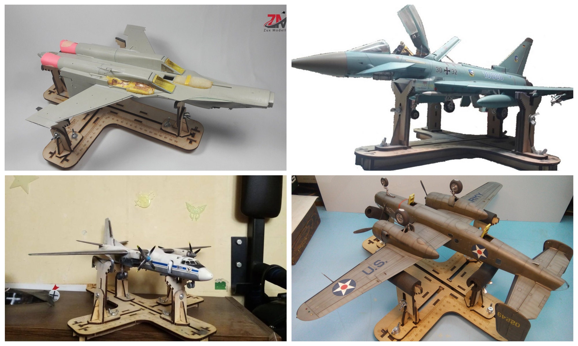 LMG BB01 Wooden Airplane Building Berth for 1/721/481/32 Etsy Ireland