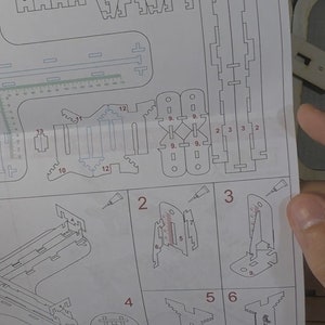 Model airplane assembly jig stand 1 72 1 48 1 32