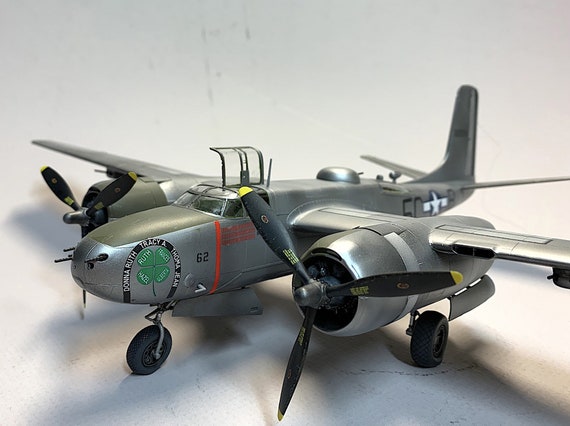 Plastic Model Kit 1/48 A-26B-15 Invader, WWII American Bomber