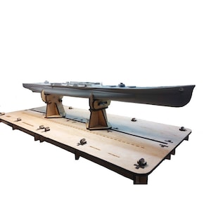 Wooden building berth for ship models, Stand. For plastic models kit LMG BB-06