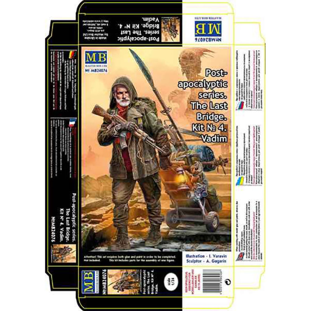Masterbox 1:24 Scale Model Kit - "The Last Bridge, Kit No 1, Sabrina" - View #5