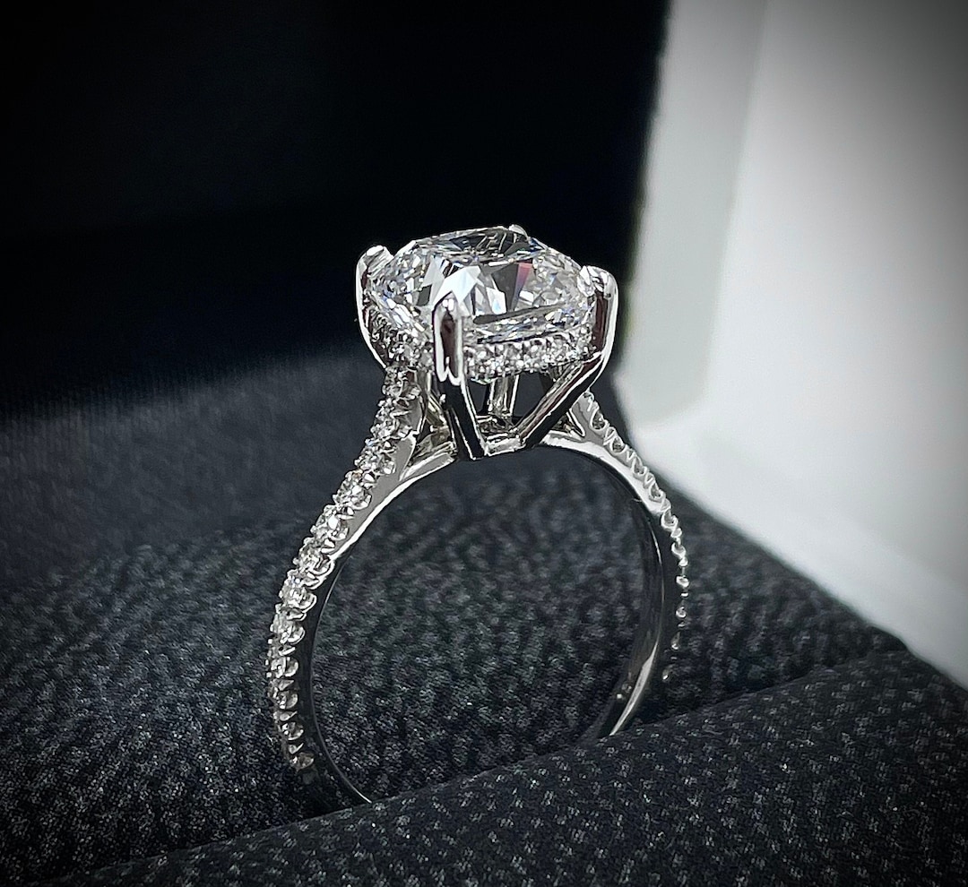 ENGAGEMENT CARD 3セット入り Memories Moments Magic Princess & Round-Cut Diamond Three