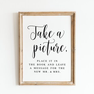 Photo Guestbook Sign: Wedding Decor Print (Digital Download)