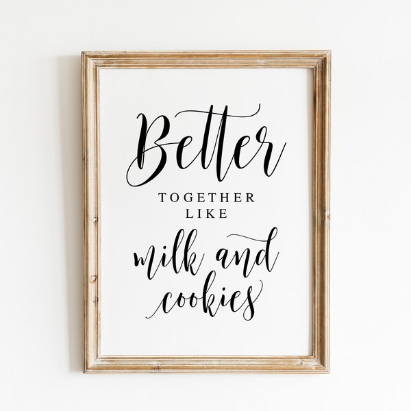 Milk and Cookies Etsy