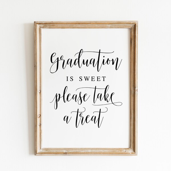 Graduation Is Sweet Please Take A Treat Graduation Sweet Treats Sign graduation-is-sweet-please-take-a-treat-graduation-sweet-treats-sign