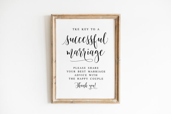 The Key To A Successful Marriage Wedding Sayings Wedding Quotes Wedding Signs Wedding Printables Marriage Quote Sign Wedding Key Sign