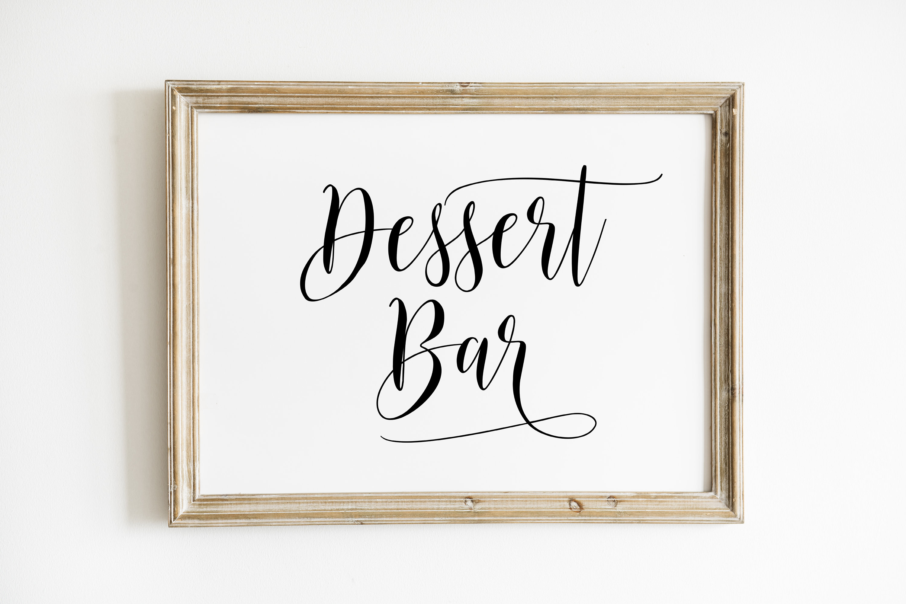 Dessert Bar Sign Wedding Signs Wedding Dessert Bar Sign Etsy