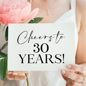 À 30 ans, carte d'anniversaire, décoration de fête, cadeau d'anniversaire d'un ami, impressions d'anniversaire de fille, téléchargement immédiat, panneau de table de brunch