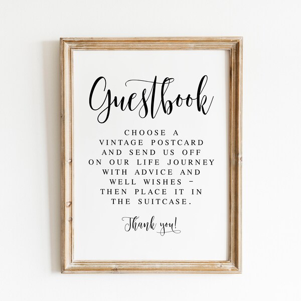 Vintage Guest Book - Etsy