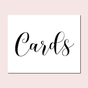 Letreros para bodas, Letreros para mesa de cartas, Letreros para bodas, Imprimibles para bodas, Impresiones para bodas, Letreros para recepción de bodas