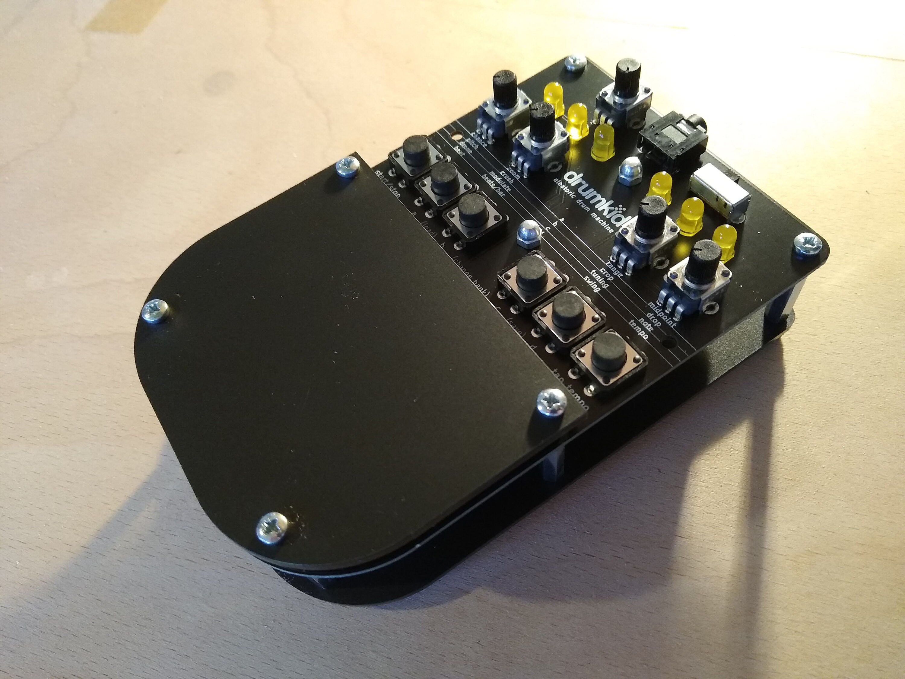 Drumkid Lofi Hackable Aleatoric Drum Machine With MIDI Etsy