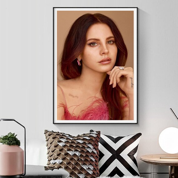 Del Rey Lana Top Trending Wall Art Decor Gift Showtime Poster Del Rey Lana Top Trending Wall Art Decor Gift Showtime Poster