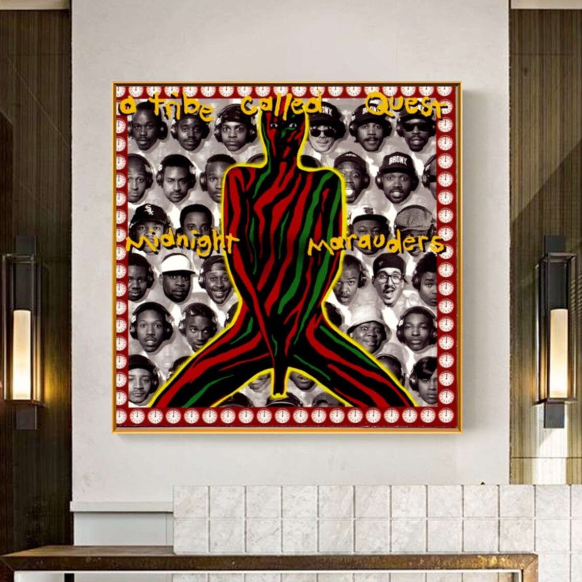 Tribe Called Quest Low End Theory Music Album Cover Canvas Etsy UK