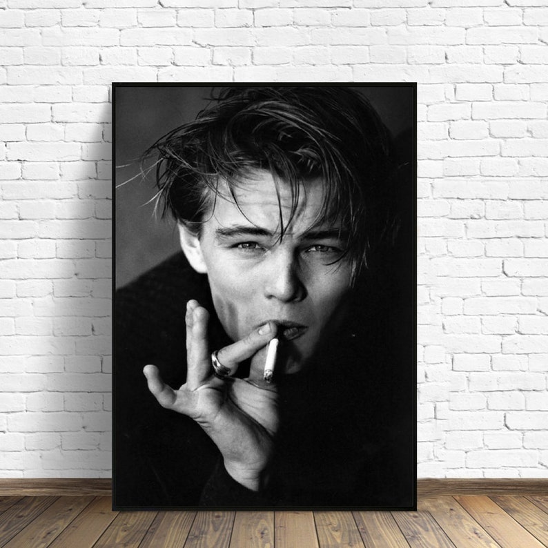Sigaretta Leonardo Dicaprio Titanic Poster Canvas Painting | Etsy