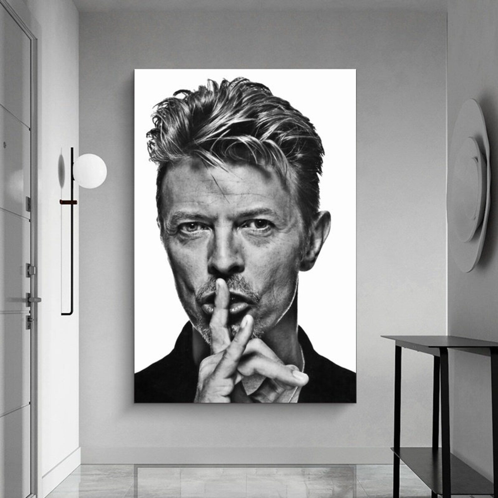 David bowie poster poster Canvas Print Canvas Painting Etsy