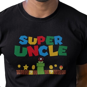 Super Uncle T-Shirt: Funcle Gift, Pregnancy Announcement