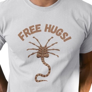 Aliens Movie Shirt Free Hugs!