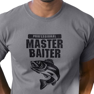 Master Baiter Fishing T-Shirt: Funny Angler Gift