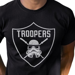 Camisa Star Wars Storm Troopers Las Vegas Raiders - Camisa Storm Trooper