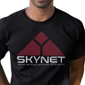 Skynet Terminator Movie Lover T-Shirt Gifts for Him