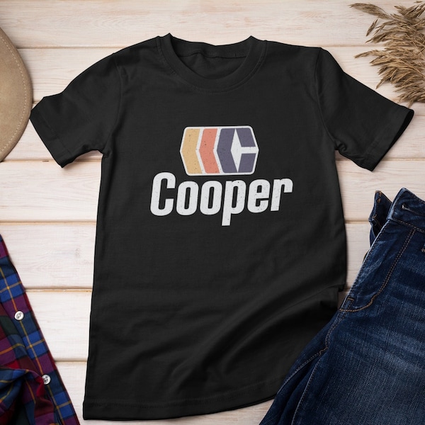 Cooper Hockey Retro Logo T-Shirt