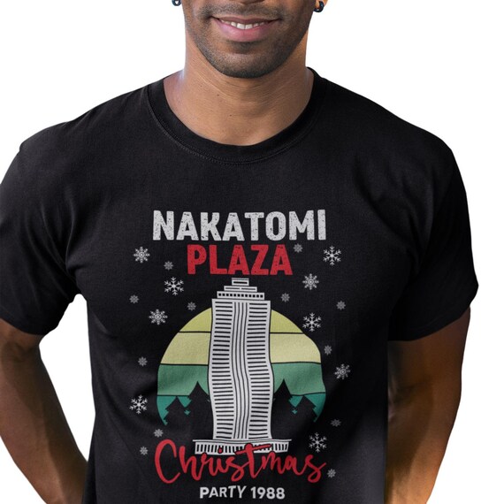 Funny Christmas Shirt Nakatomi Plaza Die Hard Movie Christmas T