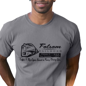 Johnny Cash - Folsom Railroad Tshirt