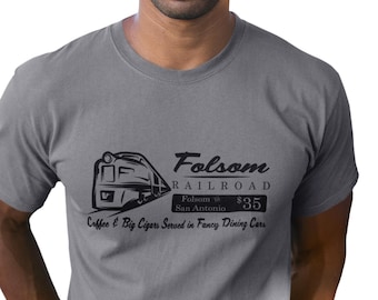 Johnny Cash - Folsom Railroad Tshirt