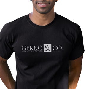 Wall Street Movie Fan Gifts - Gekko & Co T-Shirt