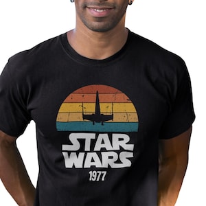 Star Wars 1977 X-Wing T-Shirt: Retro Fan Gift