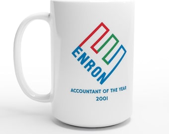 Funny Enron Accountant Mug: Stocks Meme Coffee Gift