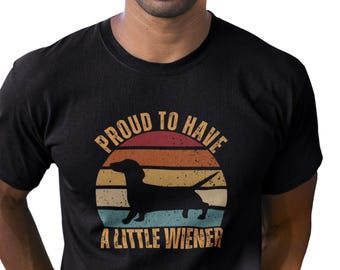 T-shirt teckel drôle : cadeau pour les amoureux des chiens viennois