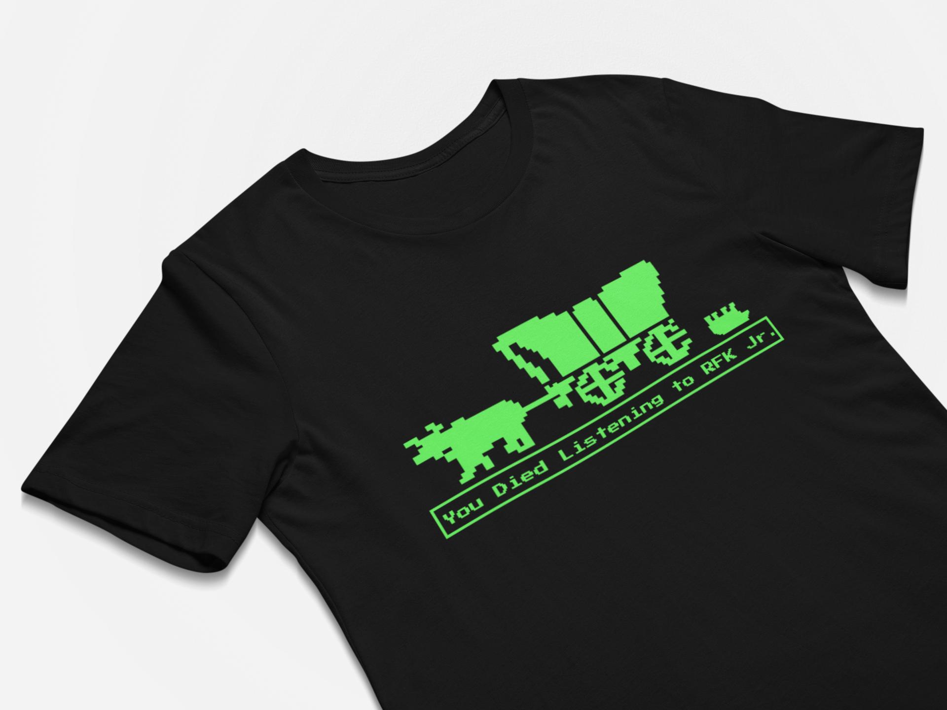 Oregon Trail Funny Tee Anti RFK Jr Bear Central Park Story Anti
