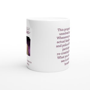 Unsolved Mysteries Robert Stack Mug image 5