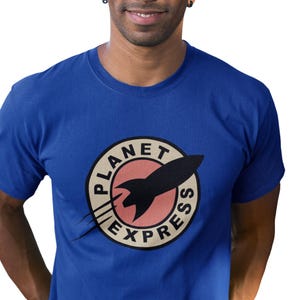 Futurama - T-shirt tv-show met Planet Express-logo voor tv-fans