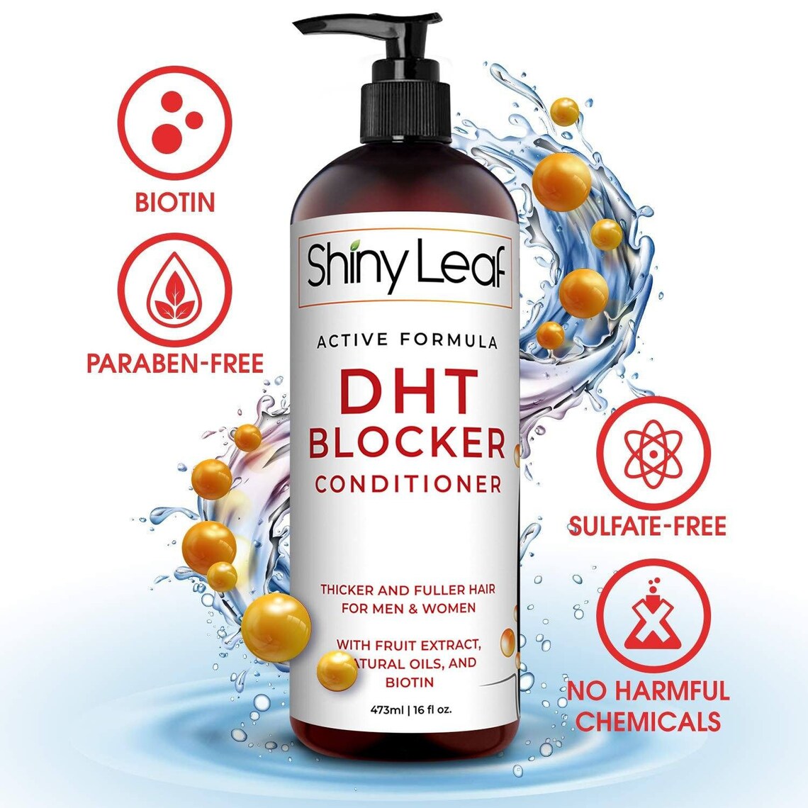 DHT Blocker Conditioner for Hair Loss with Rosemary Leaf Oil Etsy