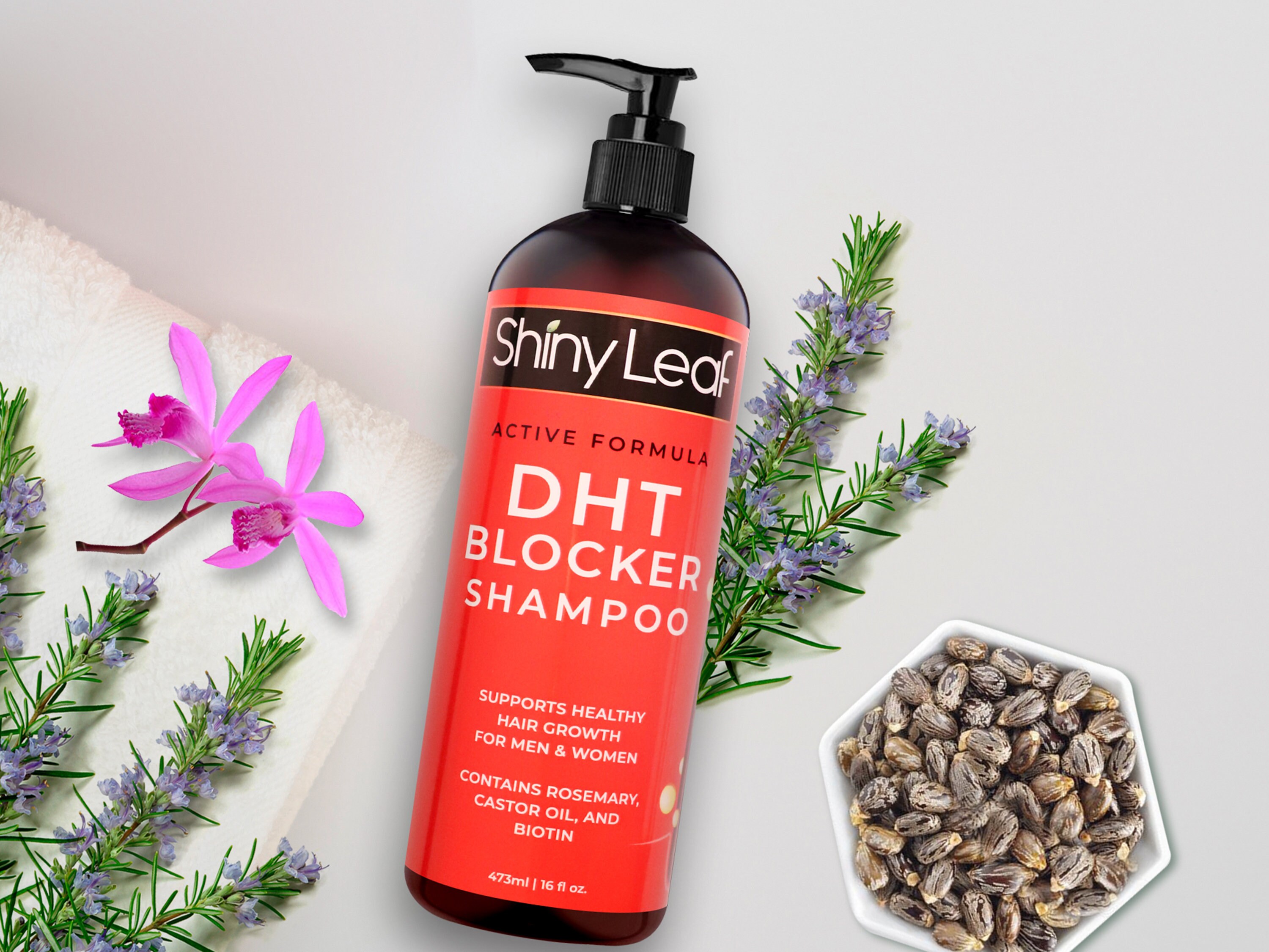 Shampoo DHT Blocker AntiHair Loss With Biotin for Men & Etsy