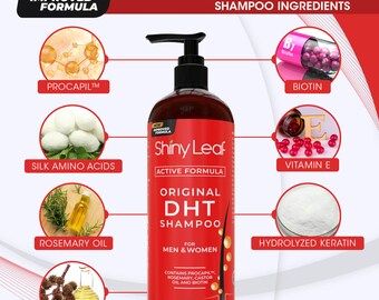 Marque privée Shampooing bio à la biotine pour la croissance des cheveux Crème é