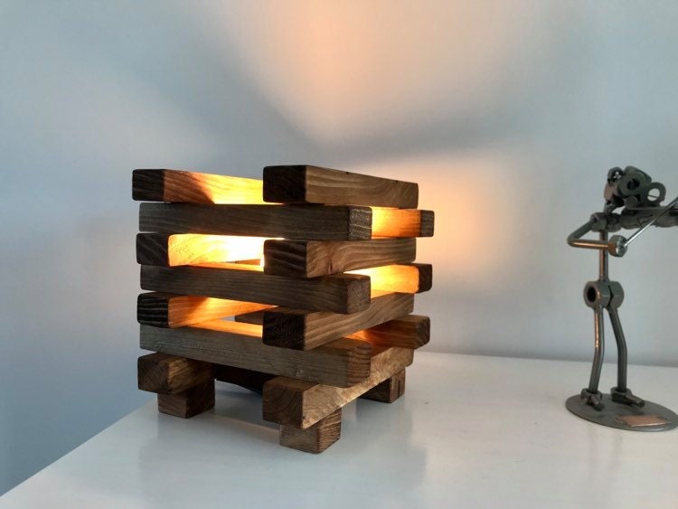 Lampe en Bois Design